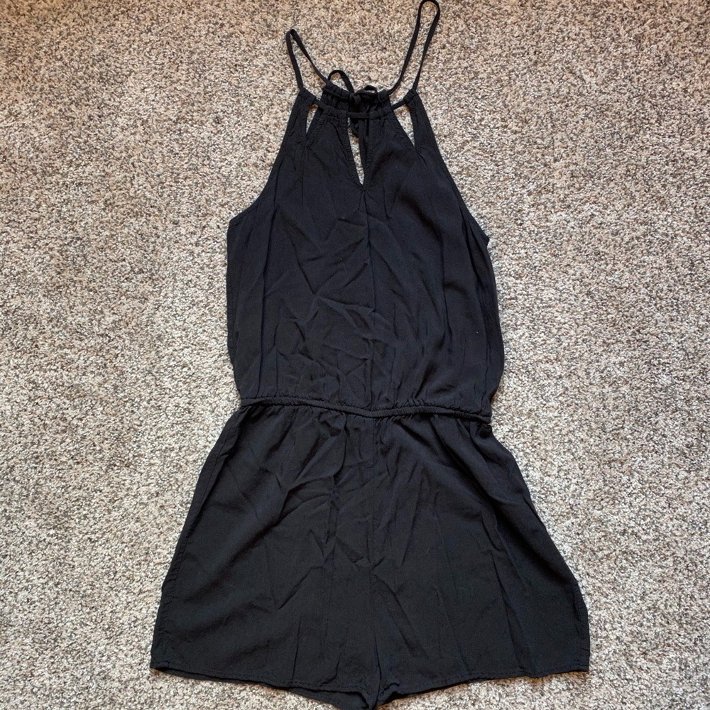 Aeropostale black romper
